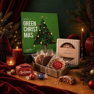Süße Weihnachtsgeschenke für Kunden und Mitarbeiter: Lindor-Kugeln, Lebkuchen und Gebäck Süße Weihnachtsgeschenke für Kunden und Mitarbeiter: Lindor-Kugeln, Lebkuchen und Gebäck