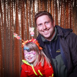 Die Fotobox war für Groß und Klein ein großer Spaß.