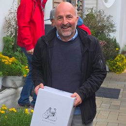 Thomas Laumont, unser Sommelier des Tages mit Nachschub.