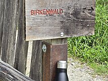 Moose Trinkflasche Lerche Logo