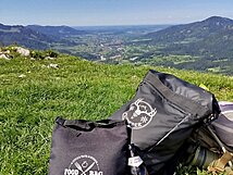 Rucksack Active und Foodbag mit im Urlaub