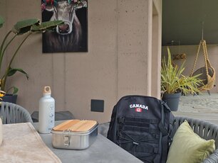 Molle Rucksack, Lunchbox, Trinkflasche MyPlanet