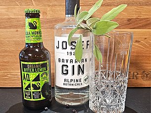Regionaler Josef Gin aus der Lantenhammer Destillerie vom Schliersee