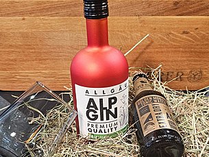 Der Alp-Gin aus der Allgäuer Brennerei in Kombination mit würzigem Tonic mit Chili-Pfeffer-Komponente
