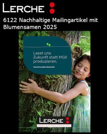 Nachhaltige Mailingartikel mit Blumensamen 2025/01