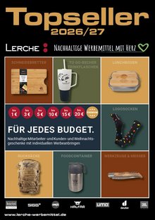 Hier finden Sie die Topseller 2026/27 von Lerche: