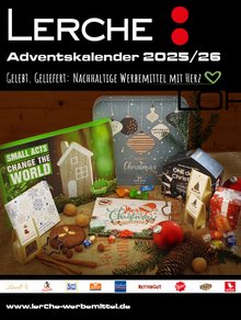 Lerche: Adventskalender mit Schokoladen-Füllungen in Marken-Qualität