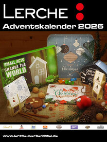 Lerche: Adventskalender mit Schokoladen-Füllungen in Marken-Qualität