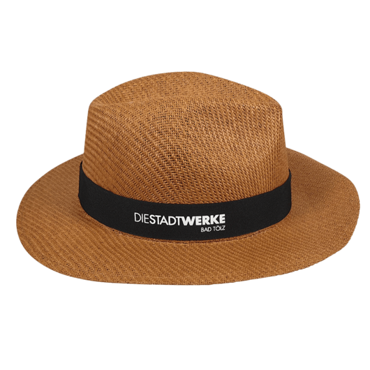 Werbe-Strohhut als EM Fußball-Werbeartikel