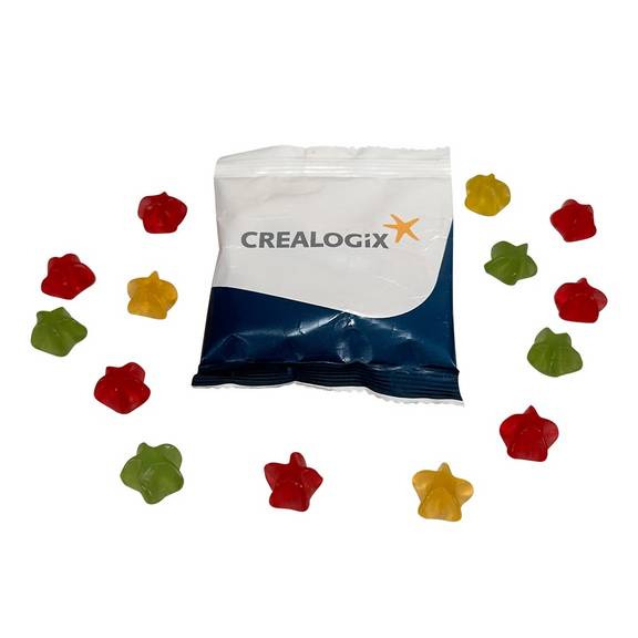 Werbe-Gummibärchen in Sonderform