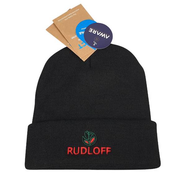 Beanie-Mütze mit Logo besticken – nachhaltiges Werbemittel aus Impact AWARE™ Material