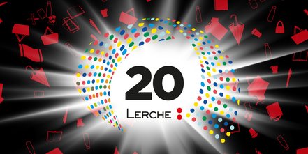 20-Jahre Lerche: Werbemittel