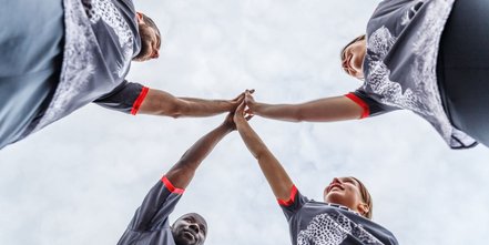 Vollflächig bedruckbares Laufshirt mit individueller Werbeanbringung