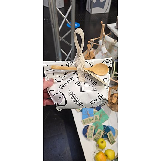 eine tolle Ergänzung zum Lunchbag: ein nachhaltiger Esslöffel aus Bambus!