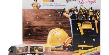 Adventskalender Bausatz LKW individuelles Design
