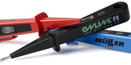 Phasenprüfer bedruckt als Werbemittel