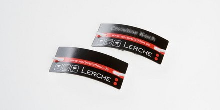 Individuelle Namensschilder in allen Variationen