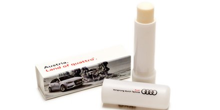 Bedruckte Werbe-Lippenpflegestifte und -produkte bedruckt mit individueller Werbung Made in Germany