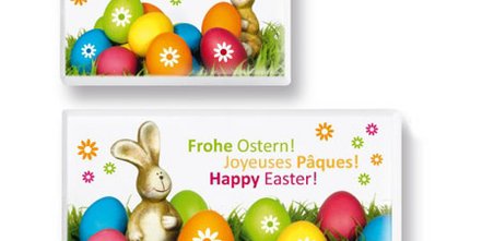 Bedruckte Werbeartikel, Geschenke und Give aways zu Ostern