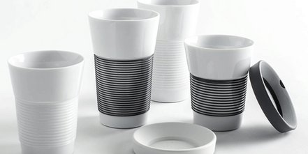 Coffee-to-go-Becher Sommelier von Kahla in Markenqualität als Werbegeschenk