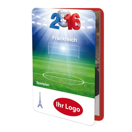 Spielplan für die Hosentasche - bedruckt