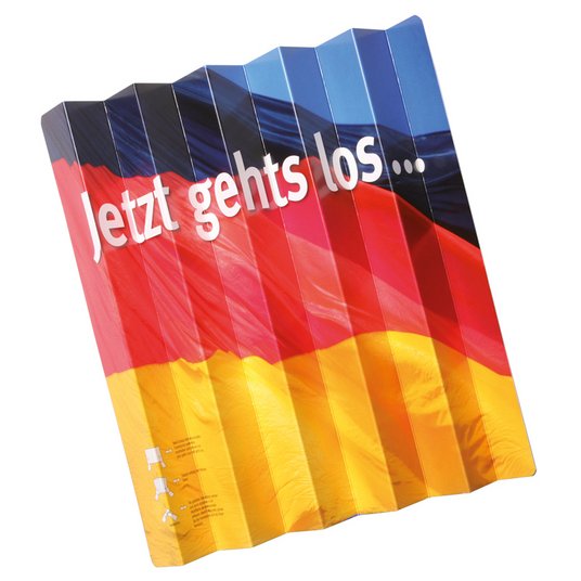 EM Klatschfächer: Idealer Streuartikel mit großer Werbewirkung