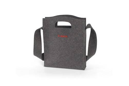 Einkaufs-Shopper Modern Classic aus Filz mit Logo-Stick