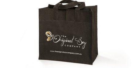 Go Green - Mit den nachhaltigen bedruckten Jute-, Canvas- und Baumwoll-Einkaufstaschen von Lerche