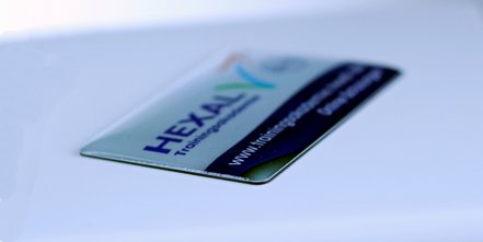 Hexal Magnet mit 3D-Optik