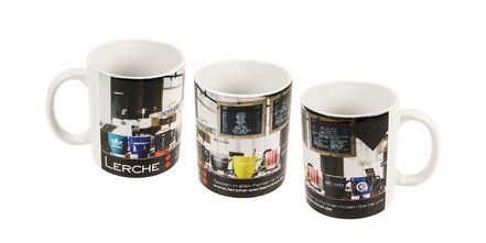Hochwertig bedruckbare Keramiktasse mit Ihrem individuellen Foto in HD Qualität „Printed in Germany“