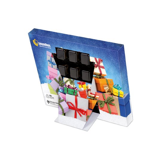 Bedruckbarer XS Adventskalender, mit leckeren M+M's gefüllt