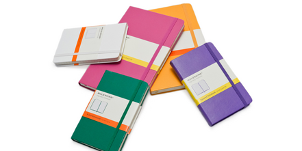 Hochwertige Moleskine Notizbücher und Kalender mit individuellen Werbedruck oder Prägung