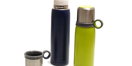 Hochwertige Vakuum Thermoskanne mit individuellem Logo bedruckbar