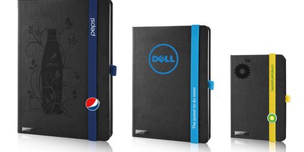 Individuell bedruckbare Notizbücher und Werbe-Kalender von Lediberg