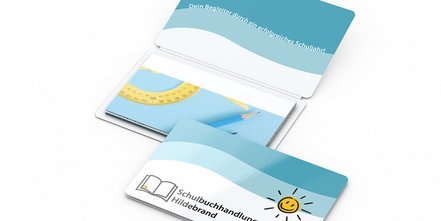 PraktischeWErbemittel bedruckbare Info Card mit Stundenplan und Ferienterminen
