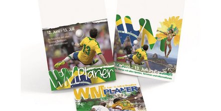 Individuell und günstig: WM-Planer als toller Werbeartikel zur Fußball-Weltmeisterschaft 2014!