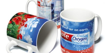 Individuelle Fototasse, bedruckt mit Ihrem persönlichen Wunsch-Bild und Firmenlogo!