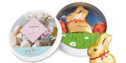 Osterdose mit individuellem Werbedruck 