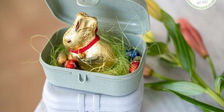Nachhaltiges Osternest als individuelles Werbegeschenk