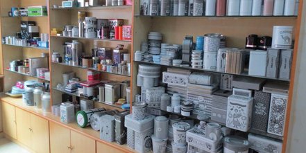 Individuelle vollflächig bedruckte Weiß-Blechdosen als Langzeit-Werbemittel - Direktimport