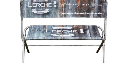 Jetzt neu im Sortiment: DIe Logobank individuell und vollflächig bedruckbar