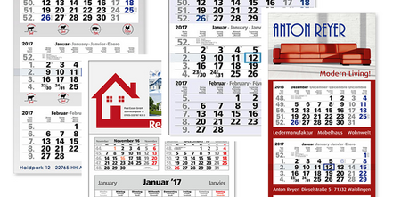 Hochwertige Wandkalender im individuellen Design
