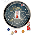Uhr-Adventskalender mit Firmenlogo und Pralinen-Füllung
