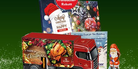 Rabatt-Aktion auf Weihnachts-Werbemittel: 4% sparen