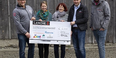 Lerche spendet zu Weihnachten 2019