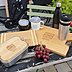 Werbe-Geschenkset mit Schneidebrett und Lunchbox Elegance XL graviert