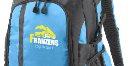 Moderner Galaxy Rucksack mit persönlichem Werbemotiv