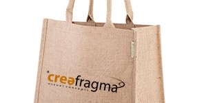 Jutetasche mit individuellem Logodruck