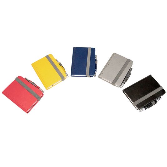 Notizblock DIN A7 Lilipad und Multitasking Kugelschreiber Liliput - NPP25/BK