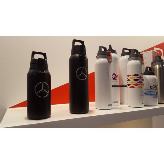 6029 Sigg bedruckte Vakuum und Thermo-Kannen Neuheiten Werbemesse 2017